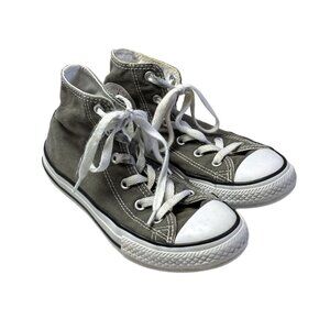 Converse Chuck Taylor High Top Sneakers Gray 1.5